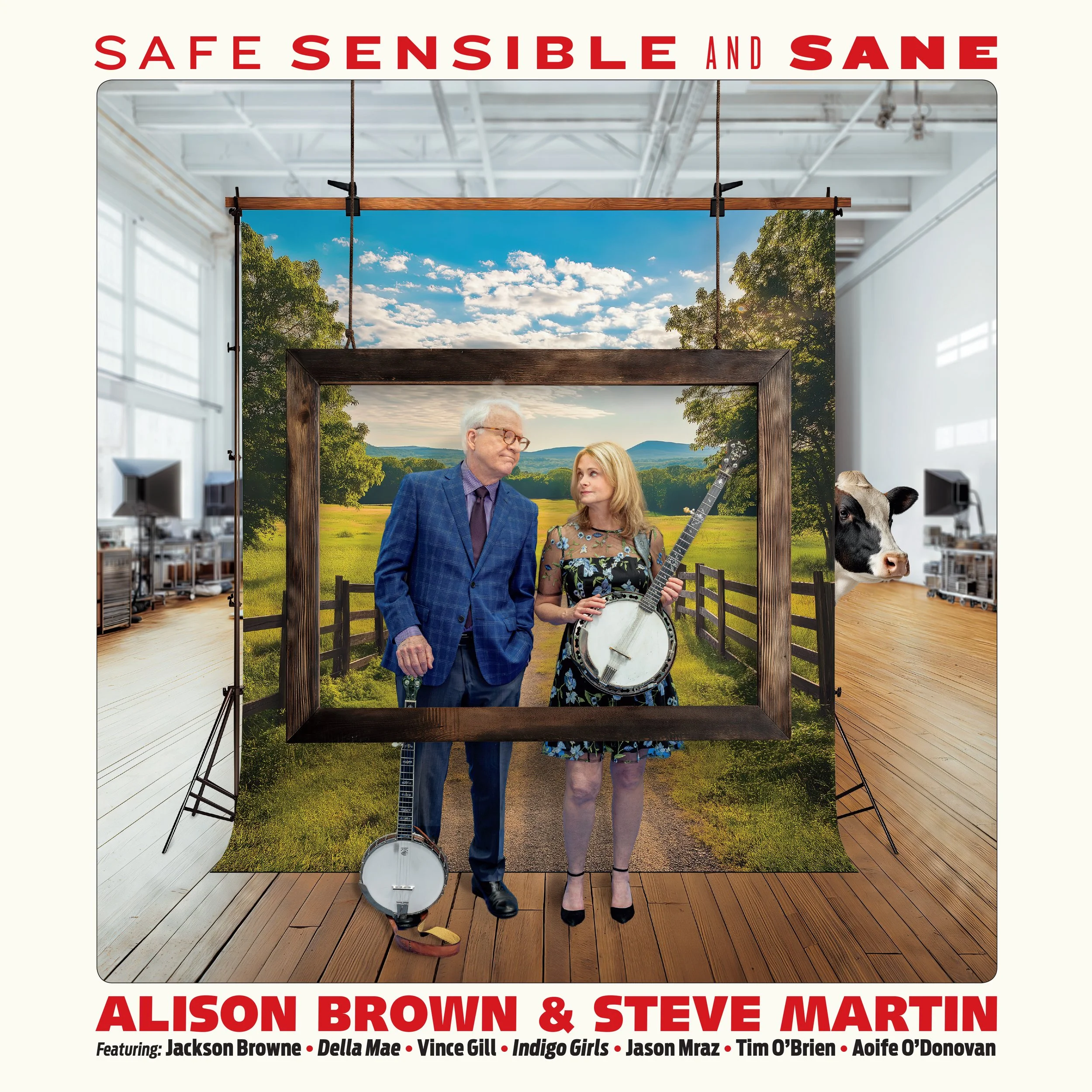 Alison Brown & Steve Martin - Safe, Sensible and Sane *signed